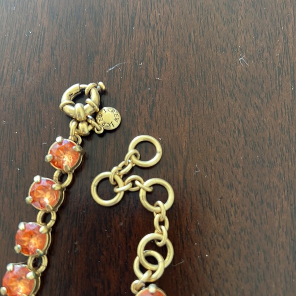 J. Crew Jewel tone Lattice Brulee Statement Necklace - Picture 3 of 3